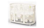 Кроватка Ingvart SMART BED ROUND с мишками молочный (1369001)