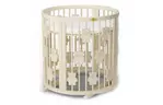 Кроватка Ingvart SMART BED ROUND с мишками сл. кость (1361015)