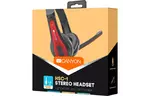 Наушники CANYON HSC-1 Black-Red (CNS-CHSC1BR)