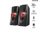 Акустическая система Trust GXT 610 Argus Illuminated Black (23737)