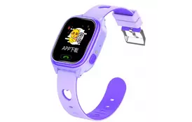 Смарт-часы EXTRADIGITAL WTC01 Purple Kids smart watch-phone (ESW2301) - Фото