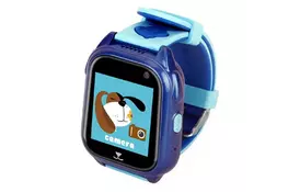 Смарт-часы EXTRADIGITAL M06 Blue Kids smart watch-phone, GPS (ESW2304) - Фото