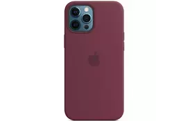 Чехол для моб. телефона Apple iPhone 12 Pro Max Silicone Case with MagSafe - Plum (MHLA3ZM/A) - Фото