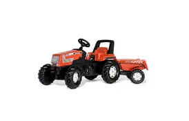 Веломобиль Rolly Toys Трактор с прицепом rollyFarmtrac Fiat Centenario (601318) - Фото