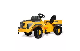 Веломобиль Rolly Toys Трактор rollyTruck Volvo желтый (881000) - Фото