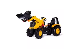 Веломобиль Rolly Toys Трактор с ковшом rollyX-Trac Premium JCB черно-желтый (651139) - Фото