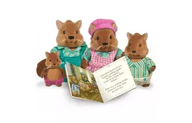 Фигурка Li'l Woodzeez Семья Белок (6008Z) - Фото