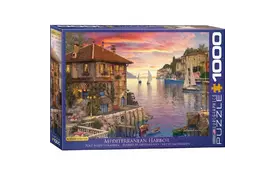 Пазл EuroGraphics Средиземноморская гавань. Доминик Дэвисон, 1000 элементов (6000-0962) - Фото
