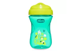 Поильник-непроливайка Chicco Easy Cup от 12 месяцев 266 мл Зеленый (06961.20.04) - Фото