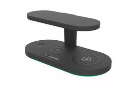 Зарядное устройство CANYON 5in1 Wireless charger with UV sterilizer (CNS-WCS501B) - Фото