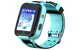 Смарт-годинник GoGPS К07 Pink Дитячі телефон-годинник з GPS трек (K07BL) - Фото