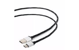 Дата кабель Maxxter USB 2.0 AM to Type-C 2.5m (ACT-USB2-AMCM-2.5M) - Фото