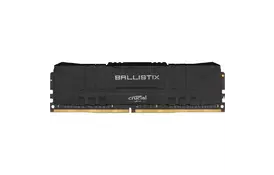 Модуль памяти для компьютера DDR4 8GB 3600 MHz Ballistix Black MICRON (BL8G36C16U4B) - Фото