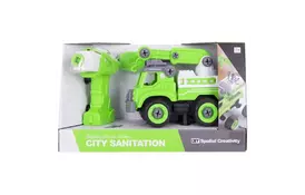 Конструктор Diy Spatial Creativity Строительный кран с электродвигателем (CJ-1365129) - Фото