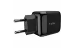 Зарядное устройство T-PHOX Classic 24W 1xTYPE-C + 2xUSB (Black) (Classic Black)