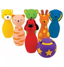 Развивающая игрушка K’S KIDS Боулинг цветной (KA10366-PG)