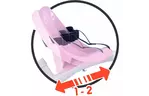 Детский велосипед Smoby Be Move Комфорт 3 в 1 розовый (740415)
