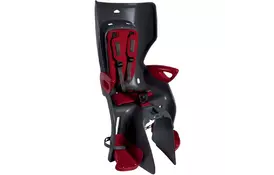 Детское велокресло Bellelli Summer Standard Clamp черно-серое с красным (01SMM00002) - Фото