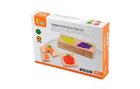 Розвиваюча іграшка Viga Toys магнітні Фрукти, 32 елемента (50700FSC) - Фото
