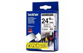 Стрічка для принтера етикеток Brother TZES251 - Фото