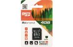 Карта памяти Mibrand 4GB microSDHC class 4 (MICDC4/4GB-A)