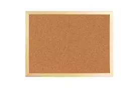 Офісна дошка Axent коркова, 60х90 см., дерев'яна рамка (9602-A) - Фото