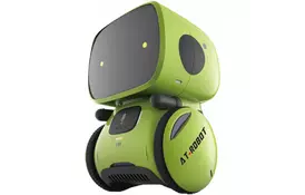 Интерактивная игрушка AT-Robot робот с голосовым управлением зеленый, укр (AT001-02-UKR) - Фото