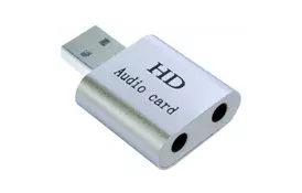 Звуковая плата Dynamode USB-SOUND7-ALU silver - Фото