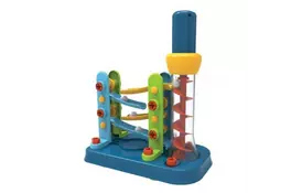 Розвиваюча іграшка EDU-Toys Гірка-зигзаг з інструментами (JS021) - Фото