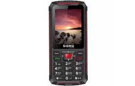 Мобильный телефон Sigma Comfort 50 Outdoor Red (4827798524824) - Фото