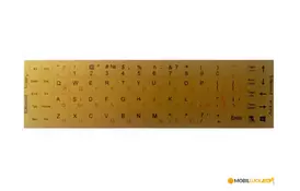 Наклейки на клавіатуру TDB (132199) - Фото