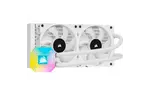 Система водного охлаждения CORSAIR iCUE H100i Elite Capellix RGB White (CW-9060050-WW)