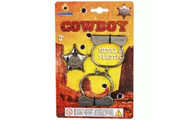 Игрушечное оружие Gonher наручники Шерифа (323/0) - Фото