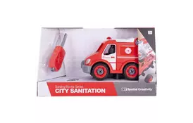 Конструктор Diy Spatial Creativity Машина скорой помощи (CJ-1365089) - Фото