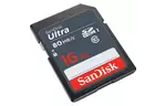 Карта памяти SANDISK 16GB SDHC class 10 UHS-1 (SDSDUNS-016G-GN3IN)