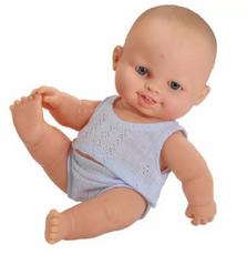 Пупс Paola Reina мальчик в пижаме, в тубе (01007В)