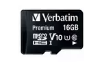 Карта памяти Verbatim 16GB microSDHC class 10 (MDAVR-10/G)