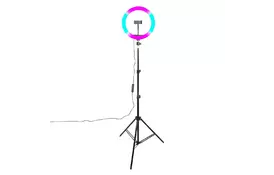 Набор блогера XoKo BS-600, stand 65-185cm with RGB LED lamp 26cm (BS-600) - Фото