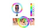 Набор блогера XoKo BS-610 2in1 stand 160cm with RGB LED lamp 26cm, tripod 19cm (BS-610)