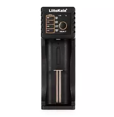 Зарядное устройство для аккумуляторов LiitoKala 1 Slot, LED дисплей, USB, 3.7VLion/3.2VLi-Fe/1.2VNIHM/26650/ (Lii-100B)