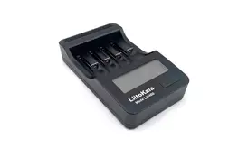 Зарядное устройство для аккумуляторов LiitoKala 4 Slots, LCD дисплей, Li-ion/Ni-MH/Ni-Cd/AA/ААA/AAAA/С (Lii-400) - Фото