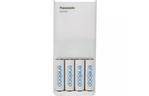 Зарядное устройство для аккумуляторов PANASONIC BQ-CC87 USB in/out с функцией Power Bank +4AA 1900 mAh (K-KJ87MCC40USB)