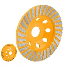 Чашка шлифовальная Tolsen алмазная 100x22.2мм Турбо (76680)