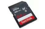Карта памяти SANDISK 64GB SDXC class 10 UHS-1 (SDSDUNR-064G-GN3IN)