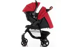 Коляска Lorelli DAISY SET-red/black ligh