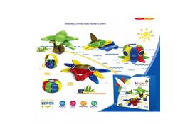 Конструктор Magkiss магнітний 22 деталей (SST6884) - Фото