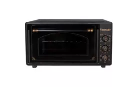 Электропечь SENCER MF 46E24/2 Matt Black Rustic - Фото