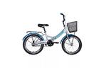 Велосипед Formula 20'' SMART рама-13'' 2021 багажник+корзина Silver/Blue (OPS-FR-20-062)