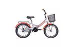 Велосипед Formula 20'' SMART рама-13'' 2021 багажник+корзина Silver/Orange (OPS-FR-20-064)