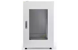 Шкаф настенный Ipcom 18U, 600x800 (С-18U-06-08-ДС-ПГ-1-7035) (115317) - Фото